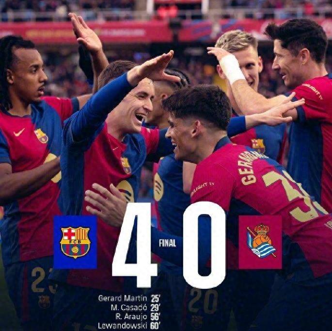 巴塞罗那主场大胜皇家社会,重振西甲冠军雄心的简单介绍 巴塞罗那主场大胜皇家社会,重振西甲冠军雄心的简单介绍