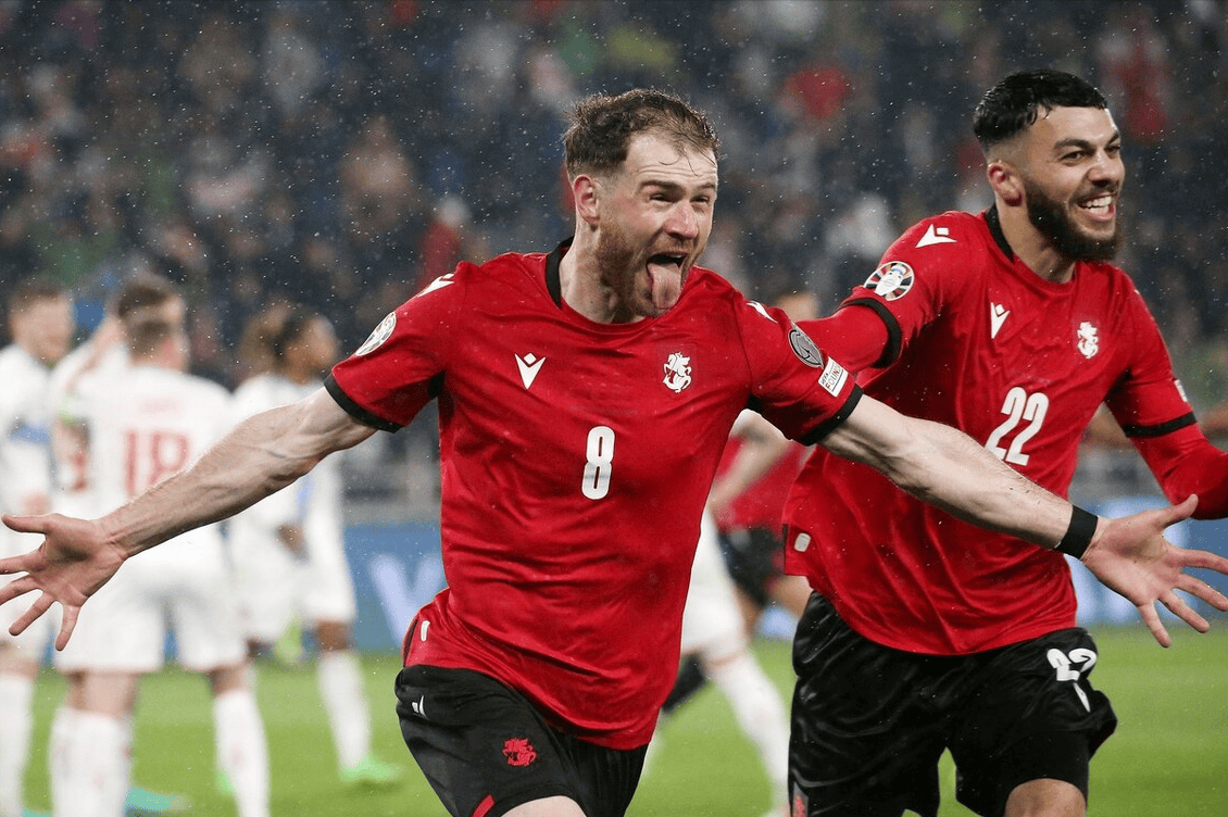 格鲁吉亚队意外淘汰土耳其，欧洲足球赛惊现黑马！的简单介绍