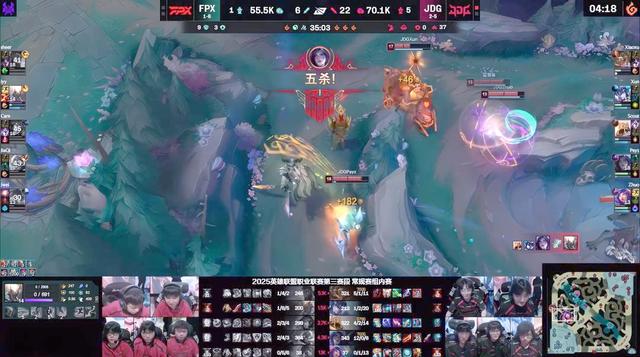 JDG碾压HLE，Gumayusi操刀奇招英雄翻盘八强赛2:0（首尔）